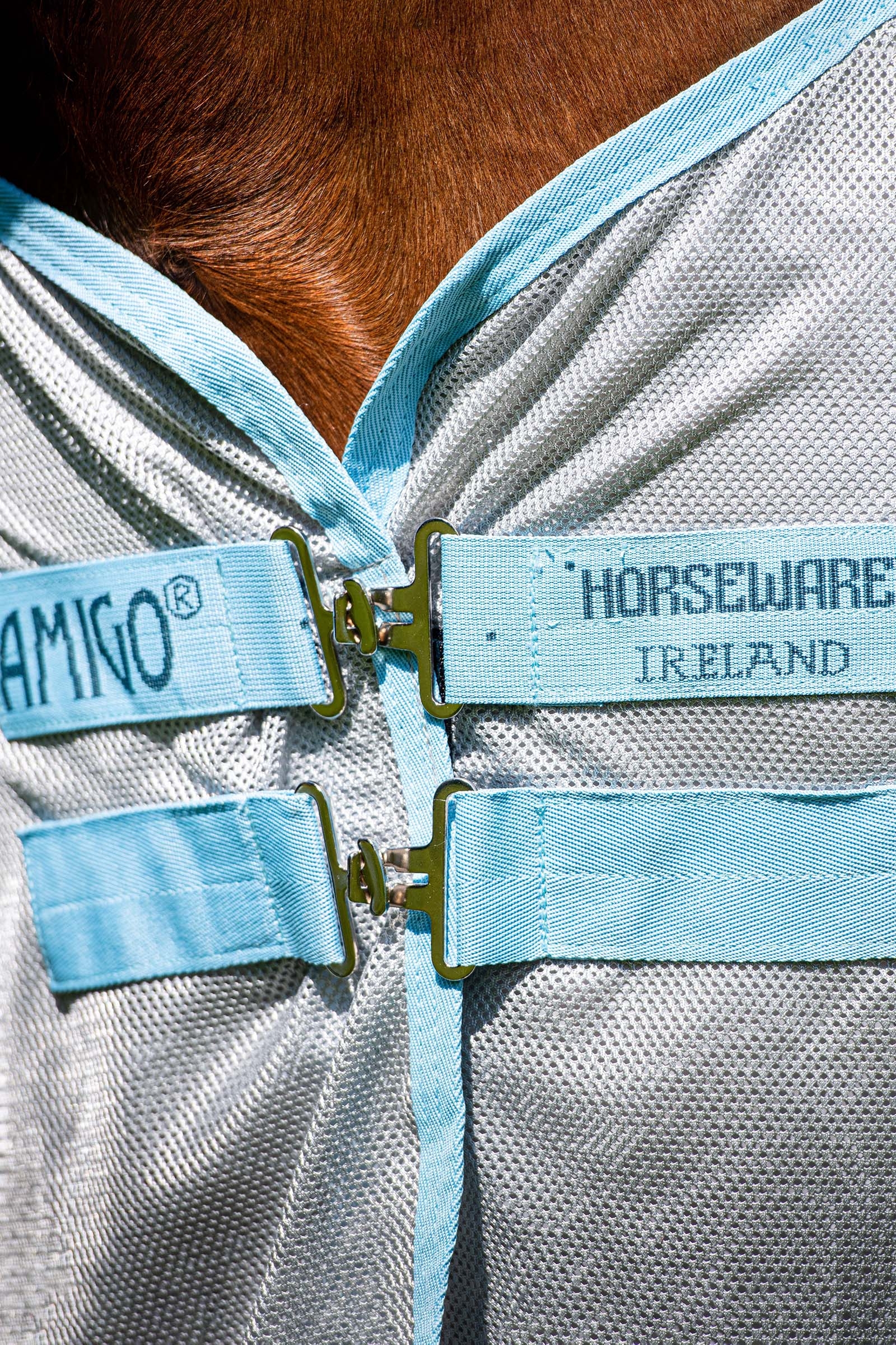 Horseware Amigo AmEco Bug Buster Fliegendecke mit abnehmbarem Halsteil