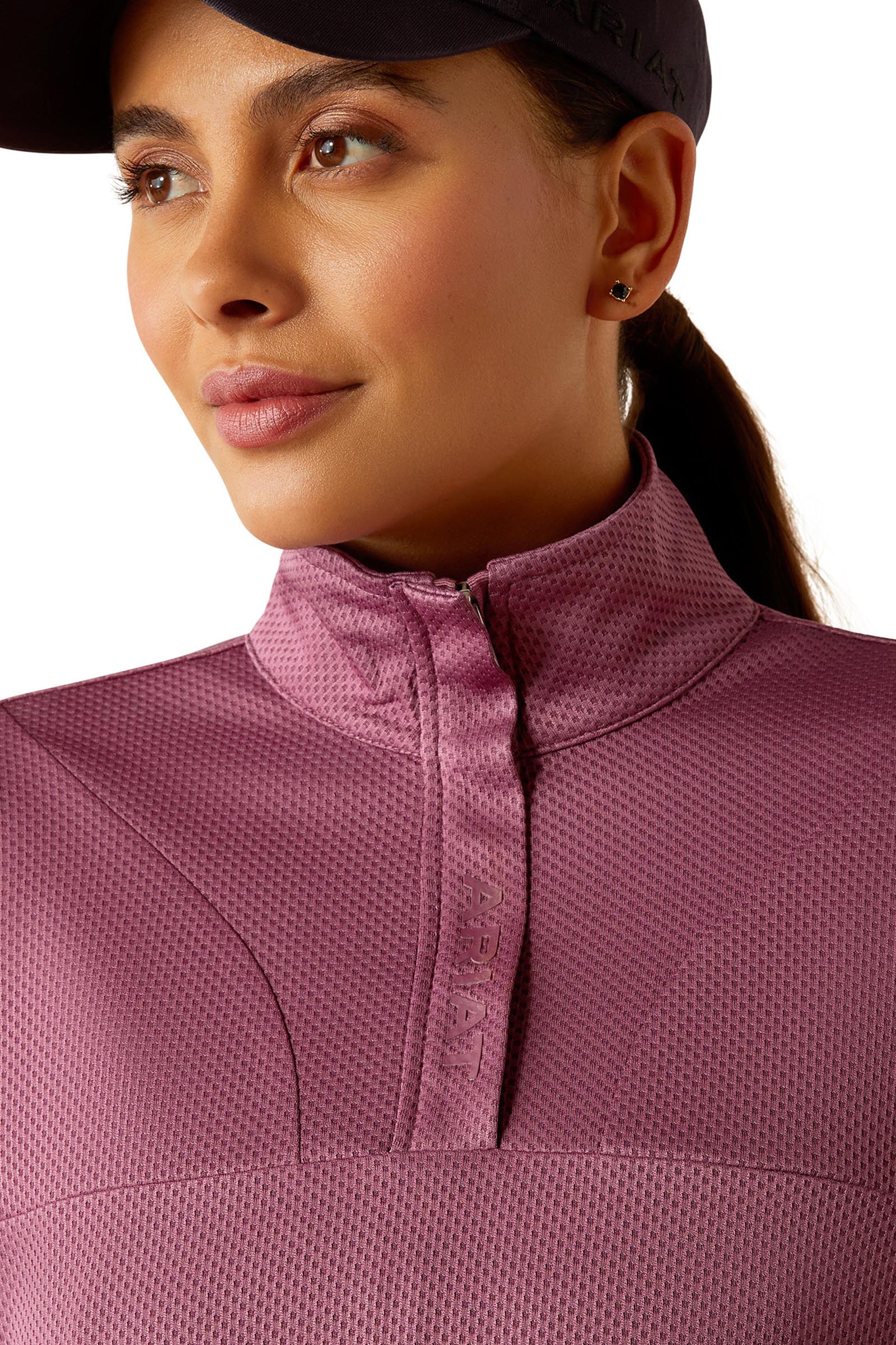 Ariat Breathe Damen Sweatshirt mit 1/2 Rei&szlig;verschluss