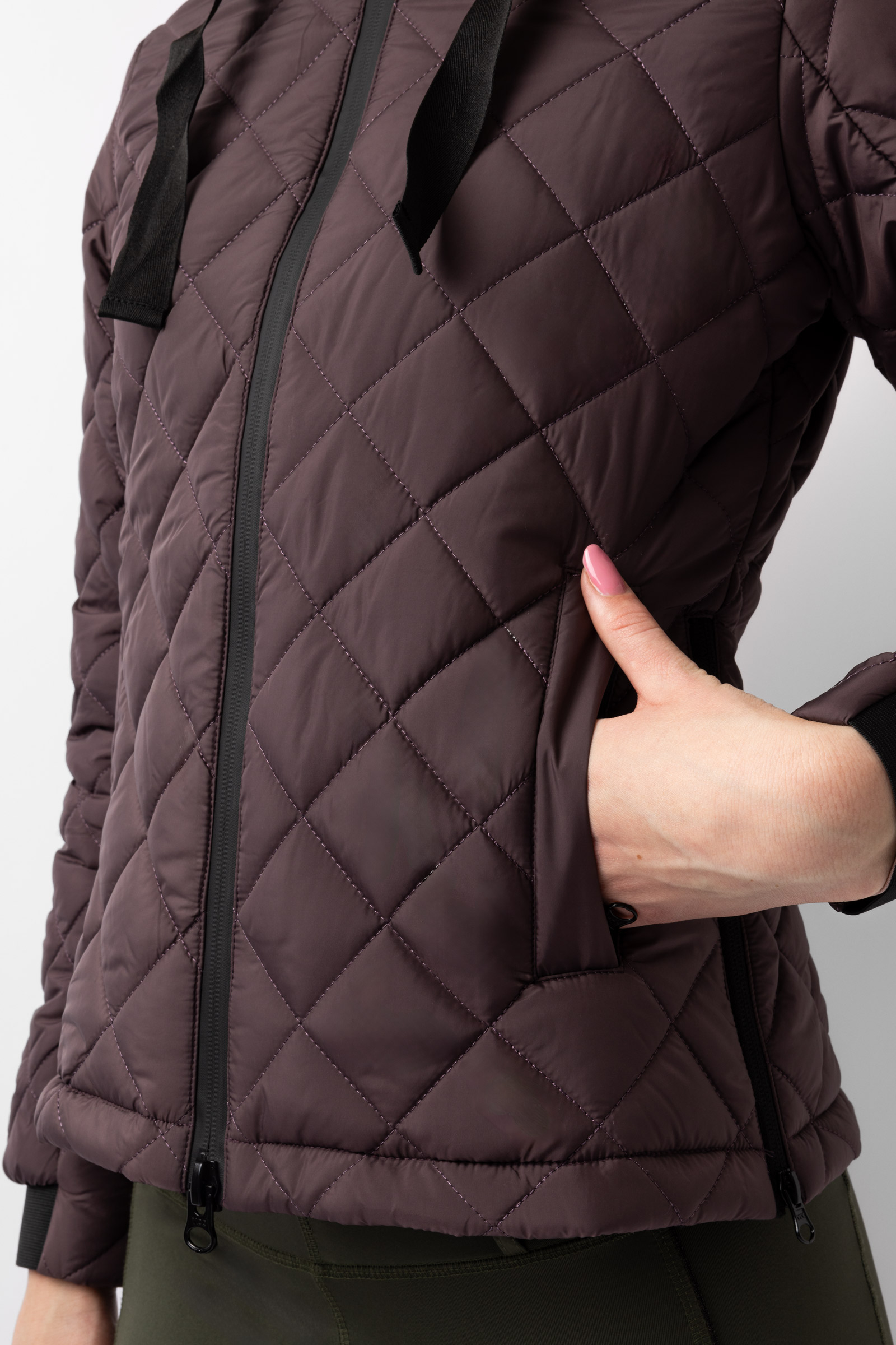 Horze Young Rider Imelda wattierte Damen Reitjacke 