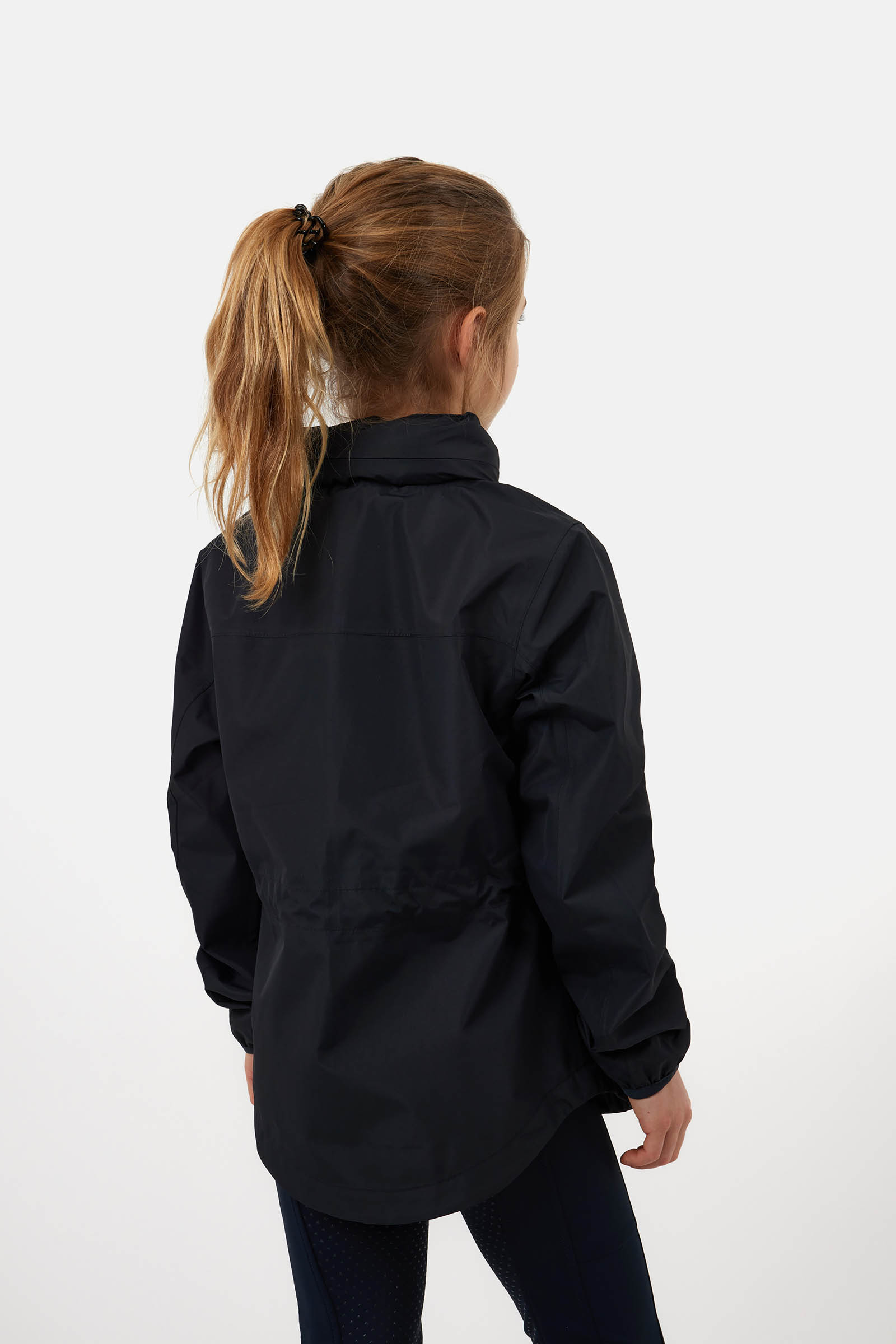 Horze Young Rider Fiora wasserdichte Jacke mit verstaubarer Kapuze