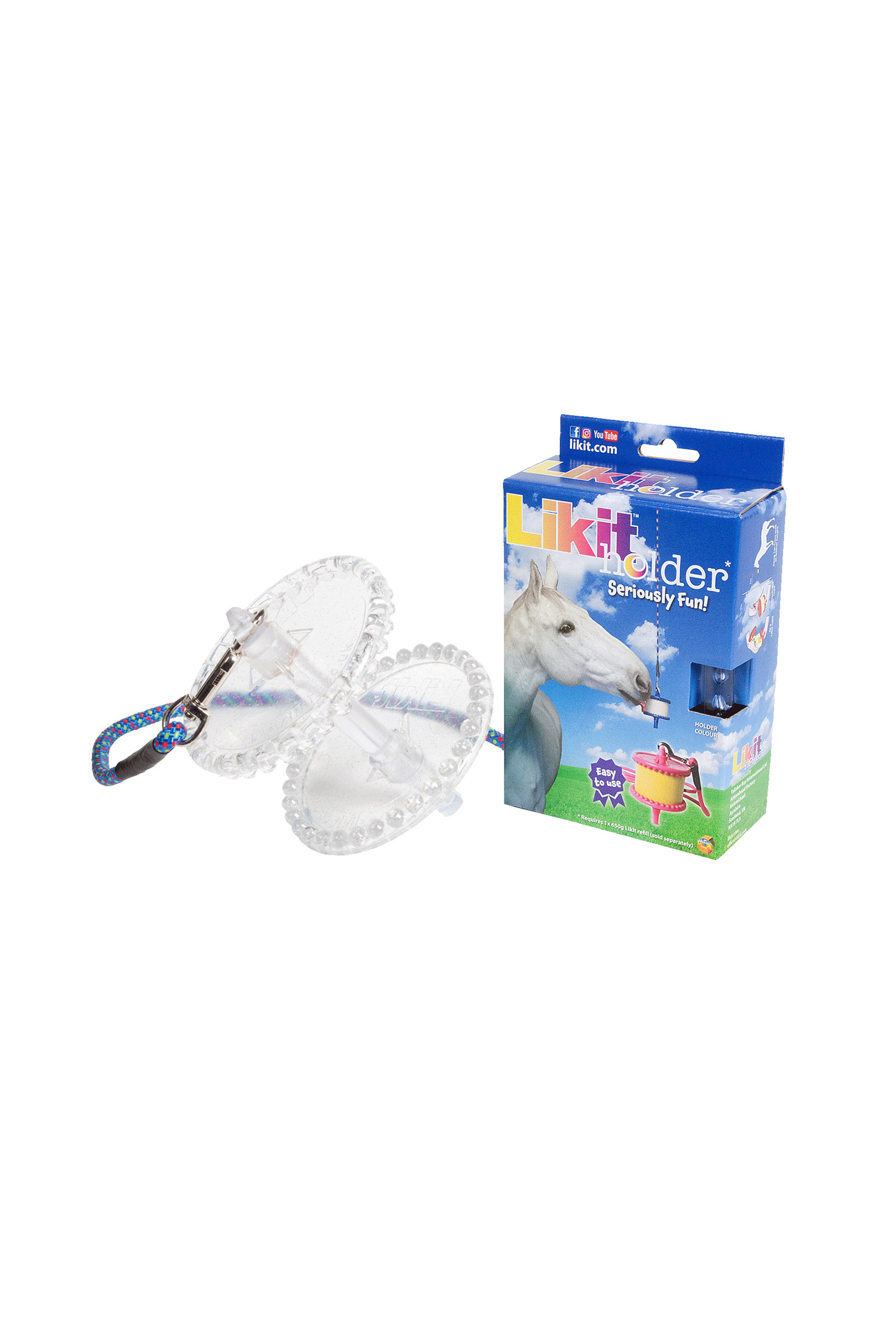 Clear Likit Halterung f&uuml;r Lecksteine