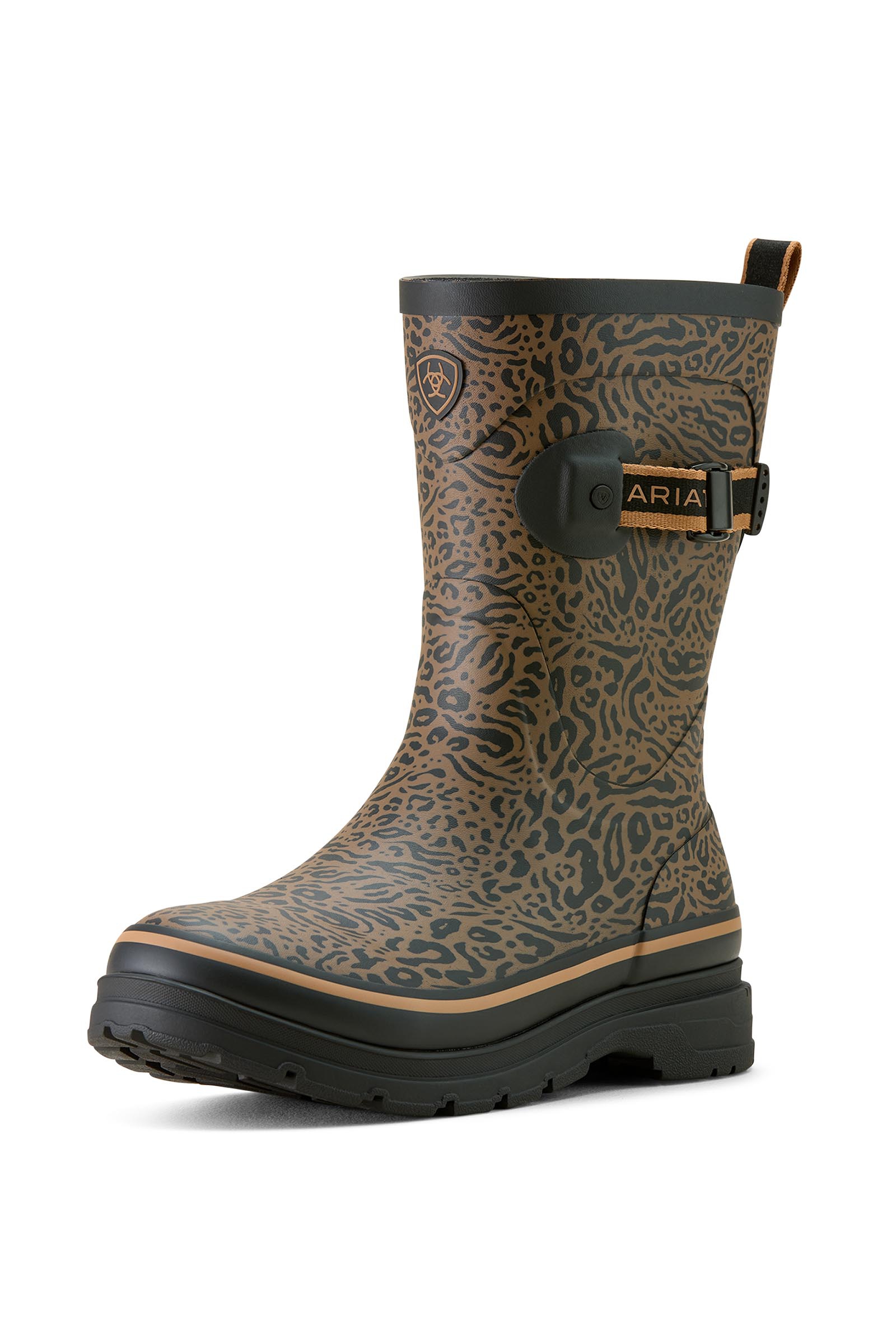 Ocelot Print Ariat Kelmarsh Mid Damen Gummistiefel