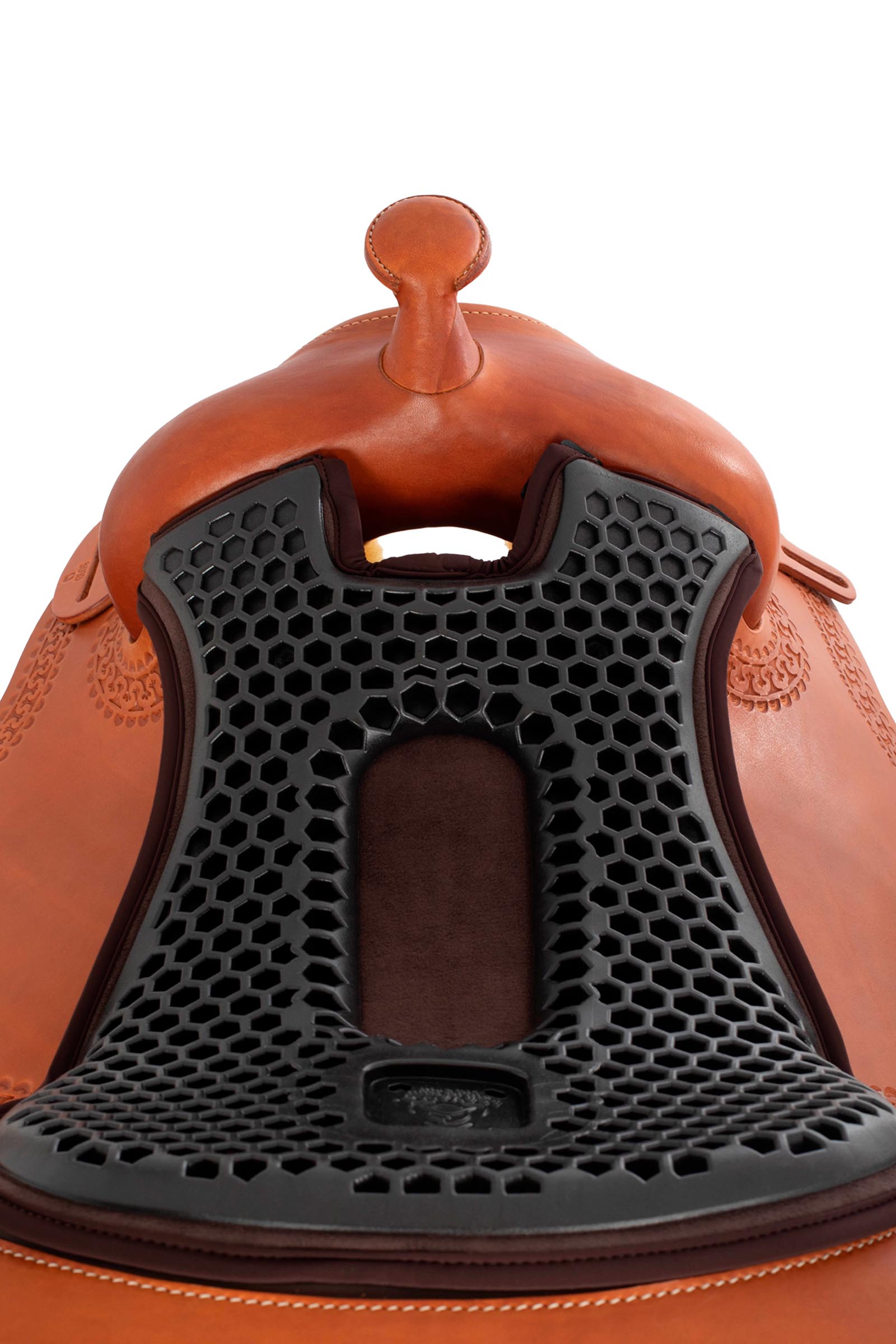 Acavallo Ortho-Schambein Sattelschoner Western Hexa Gel-Out Dri-Lex, 20 mm  