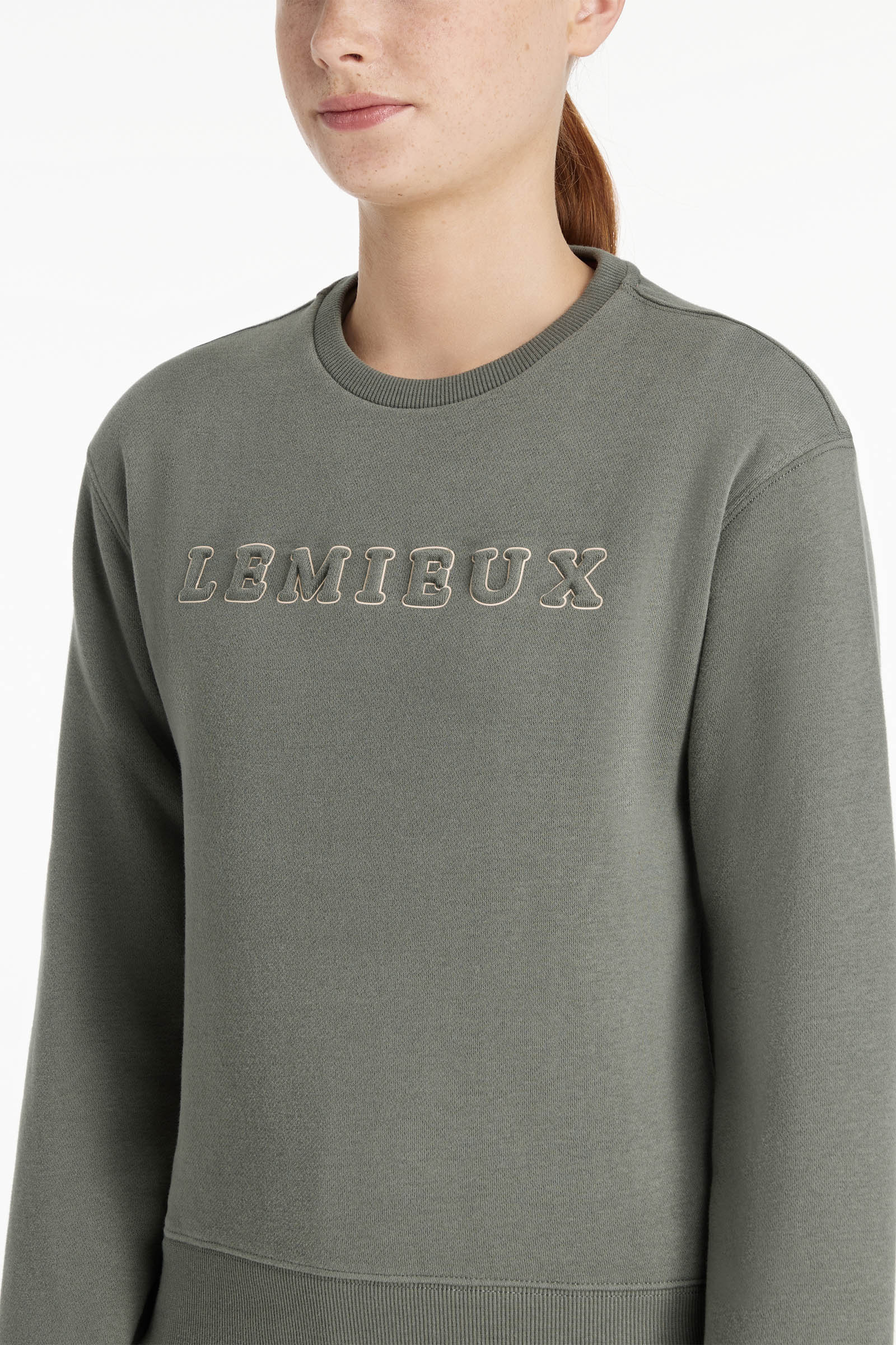 LeMieux Young Rider Carmen Kinder Sweatshirt mit Rundhalsausschnitt