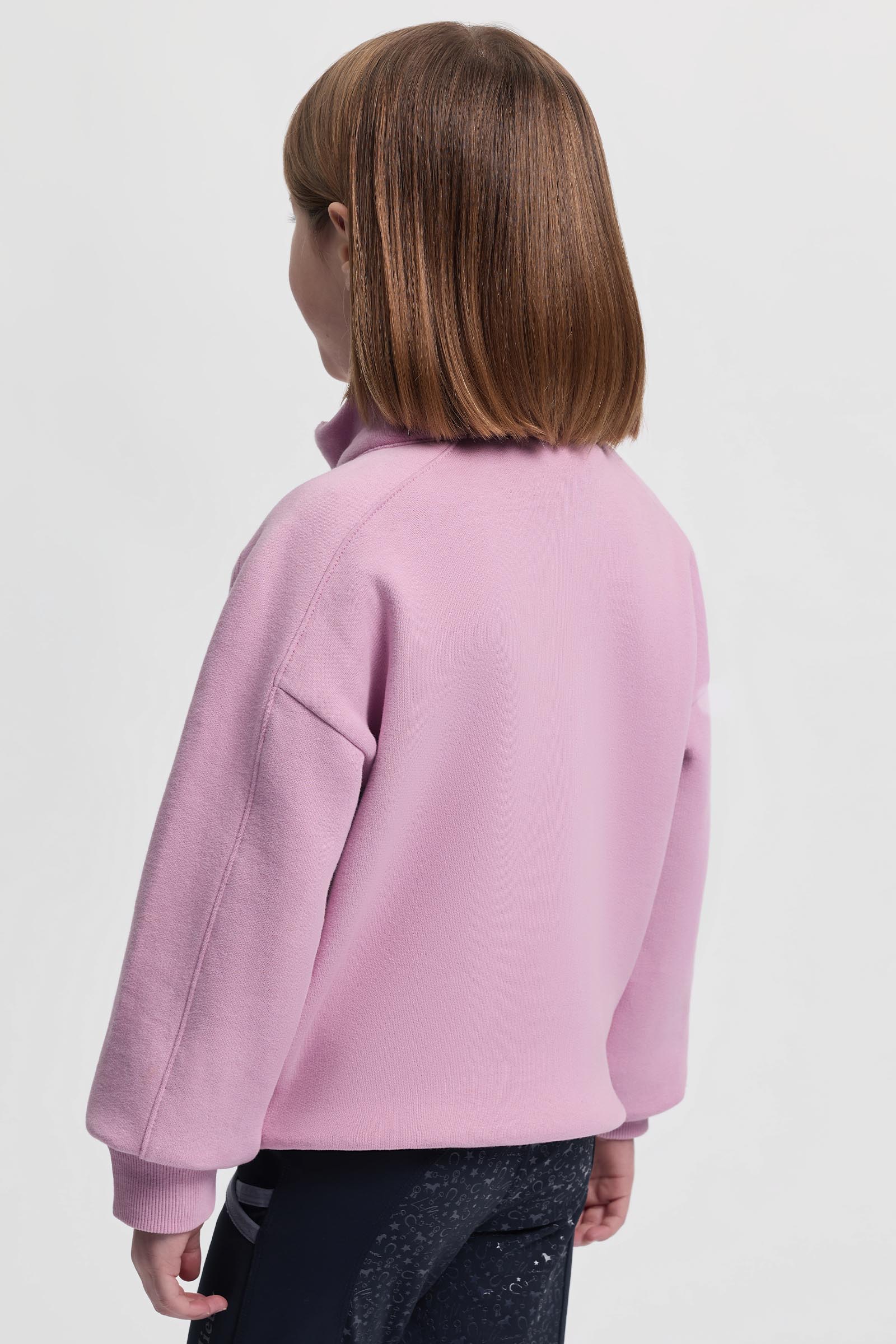 LeMieux Mini Quinn Kinder Sweatshirt mit Viertelrei&szlig;verschluss
