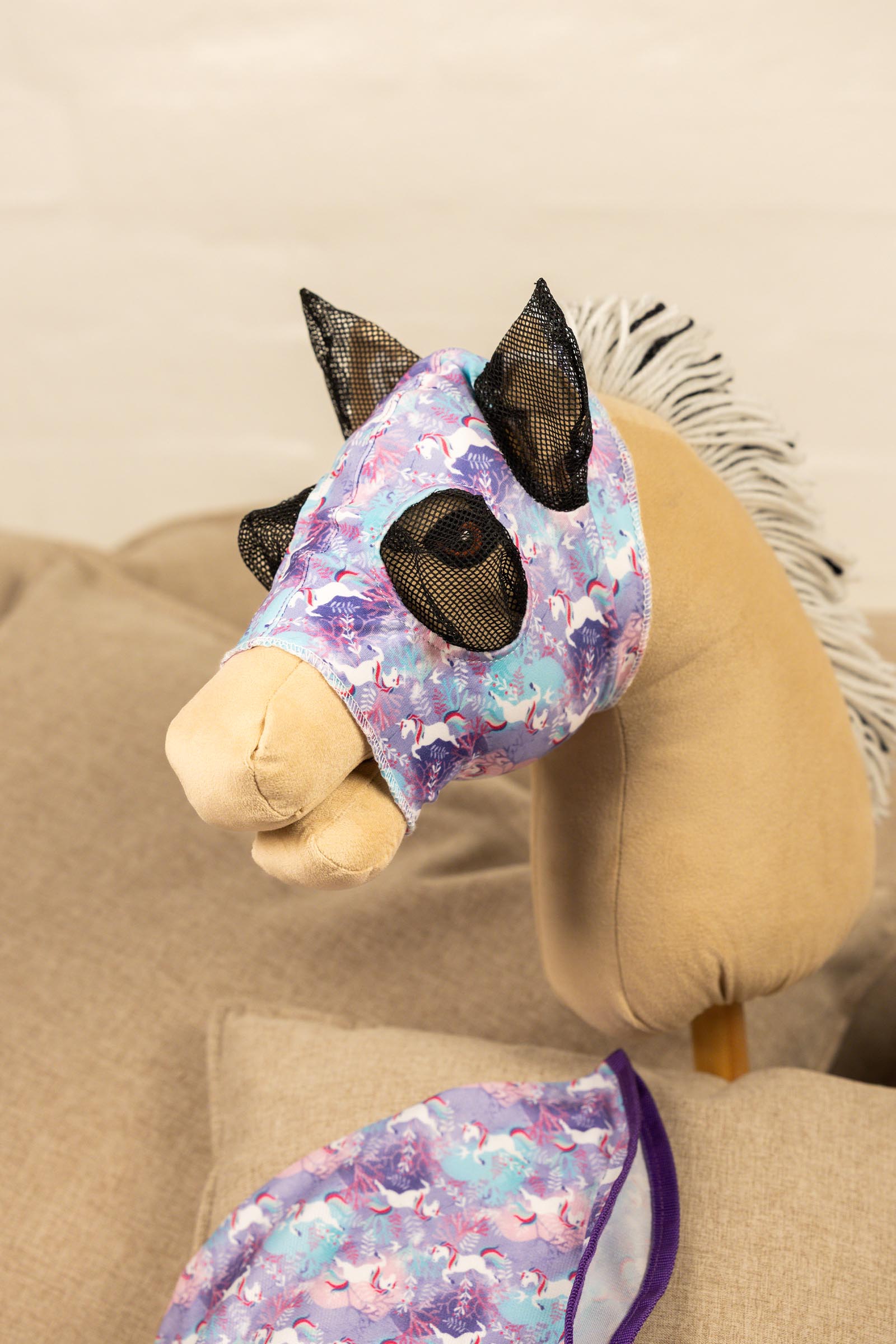 My Hobby Horse Insektenmaske mit Einhorn-Print