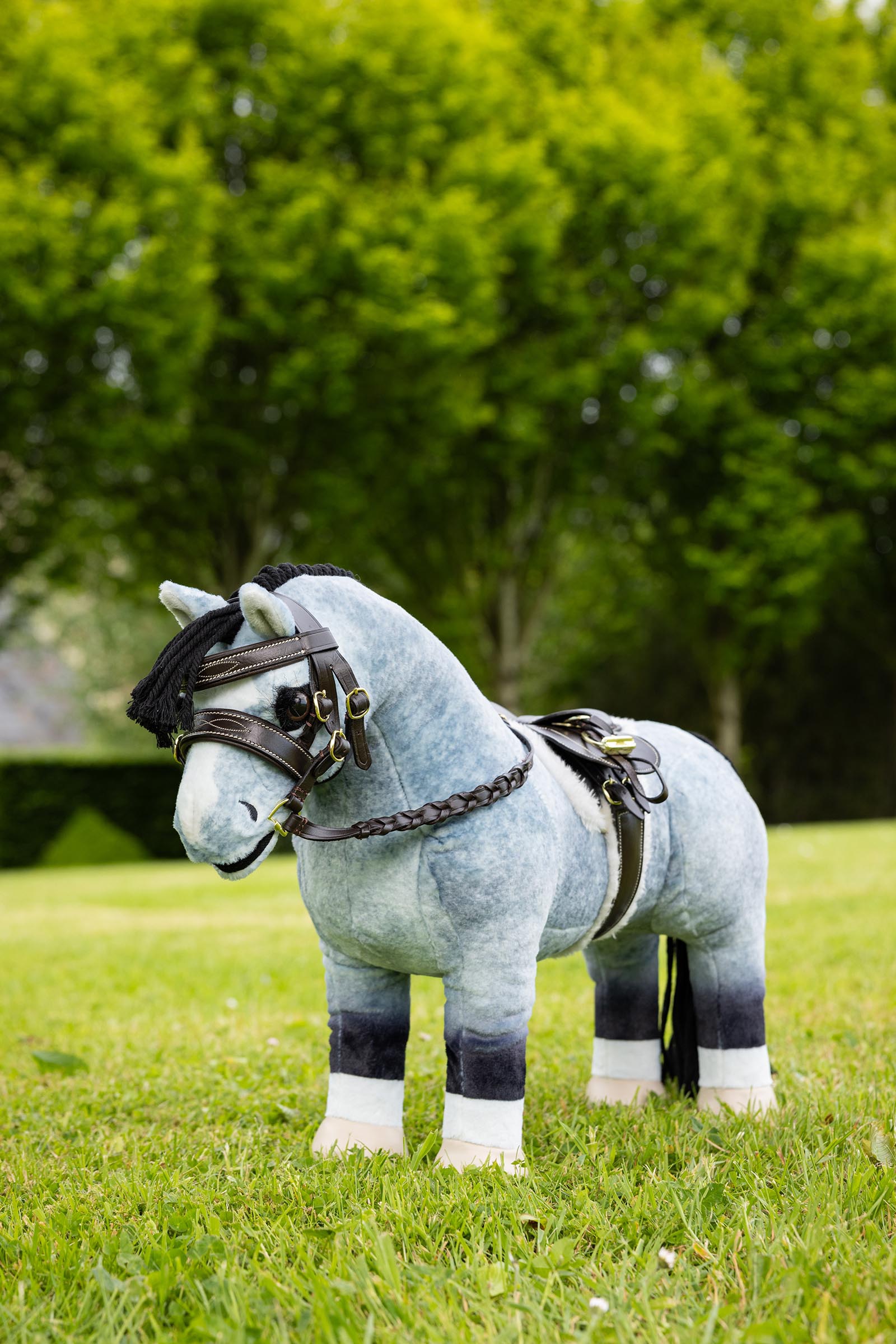 LeMieux Hunter Springschabracke & Gurt f&uuml;r Spielzeugpony