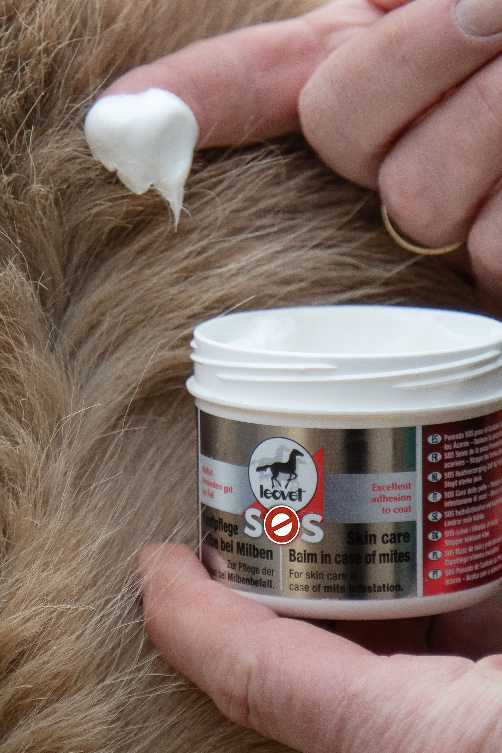 Leovet SOS Hautpflege Salbe bei Milben, 150ml