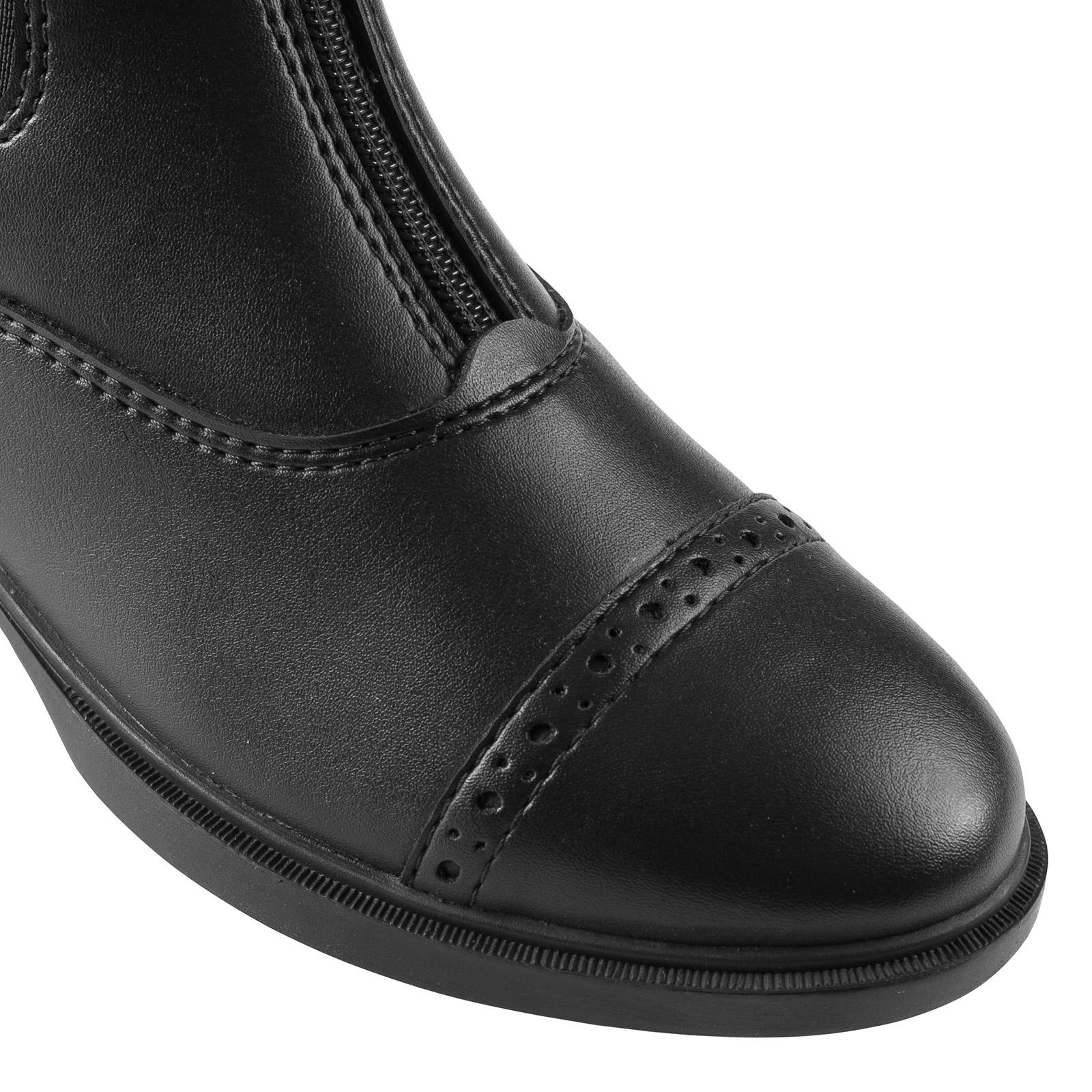 Horze Wexford Jodhpur Stiefelette f&uuml;r Kinder mit Rei&szlig;verschluss vorne