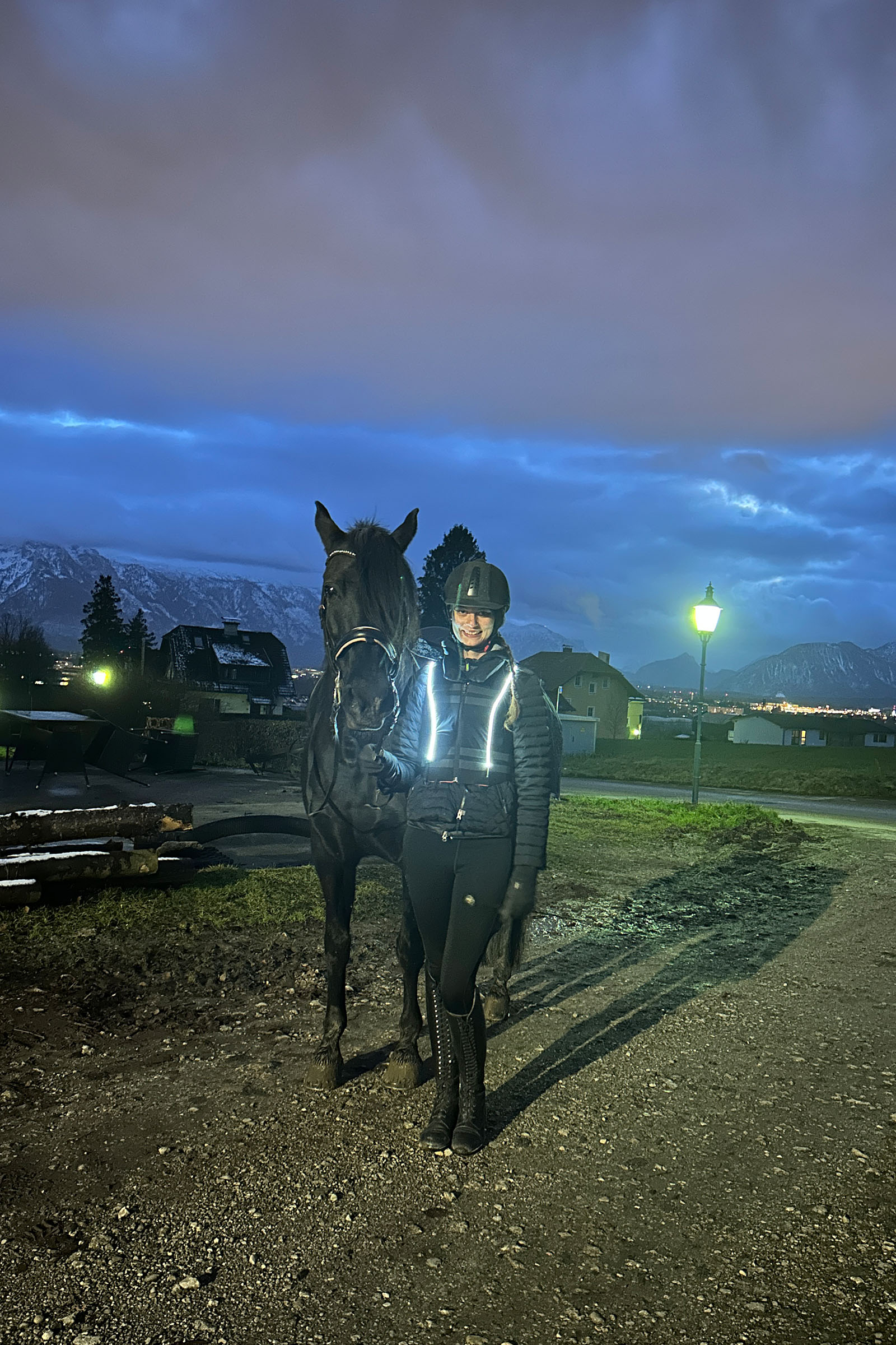 Komperdell Ballistic High Visibility FlexFit R&uuml;ckenprotektor, wendbar