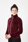Horze Della Gestreifte Fleece Reitjacke