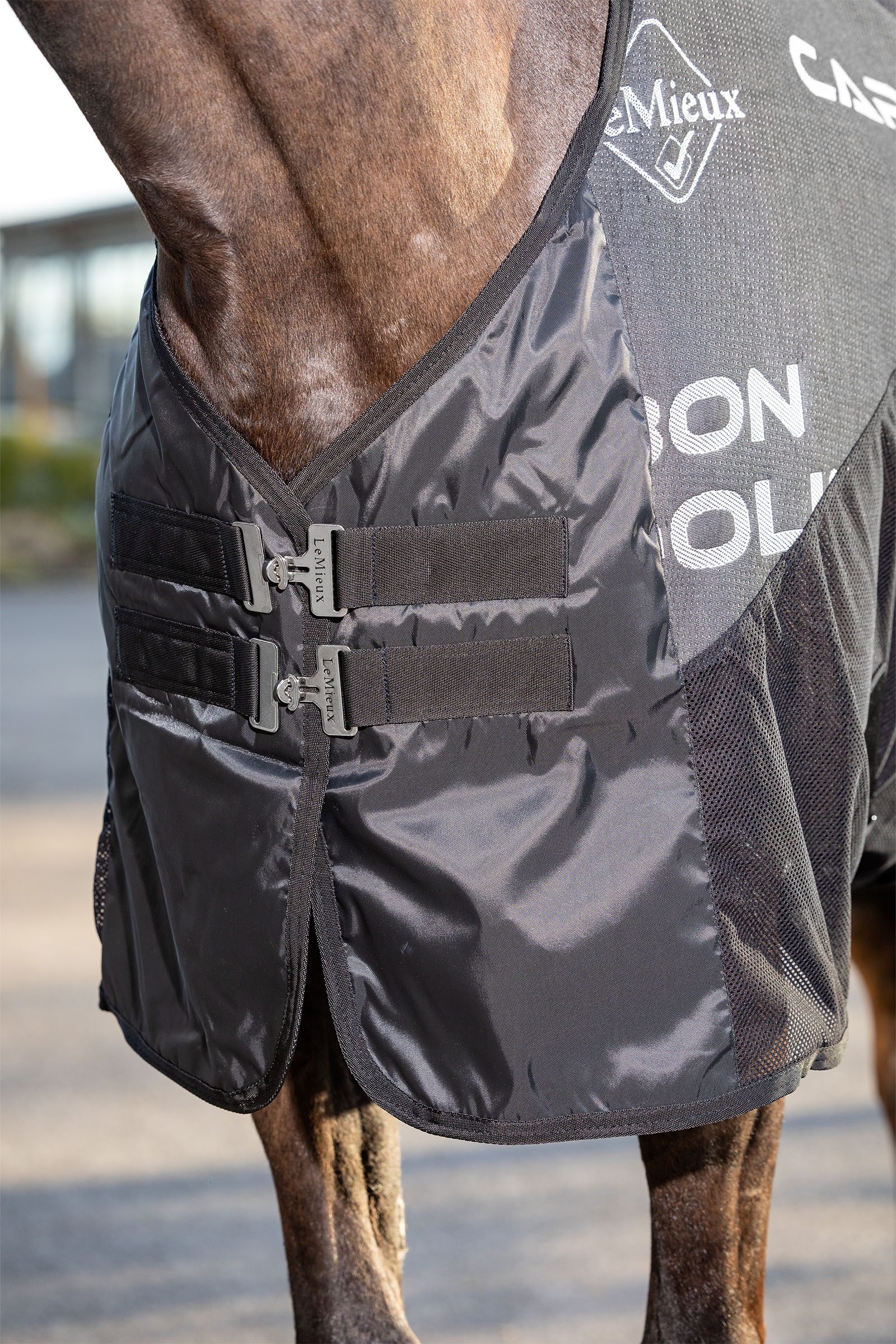 LeMieux Carbon Abschwitzdecke