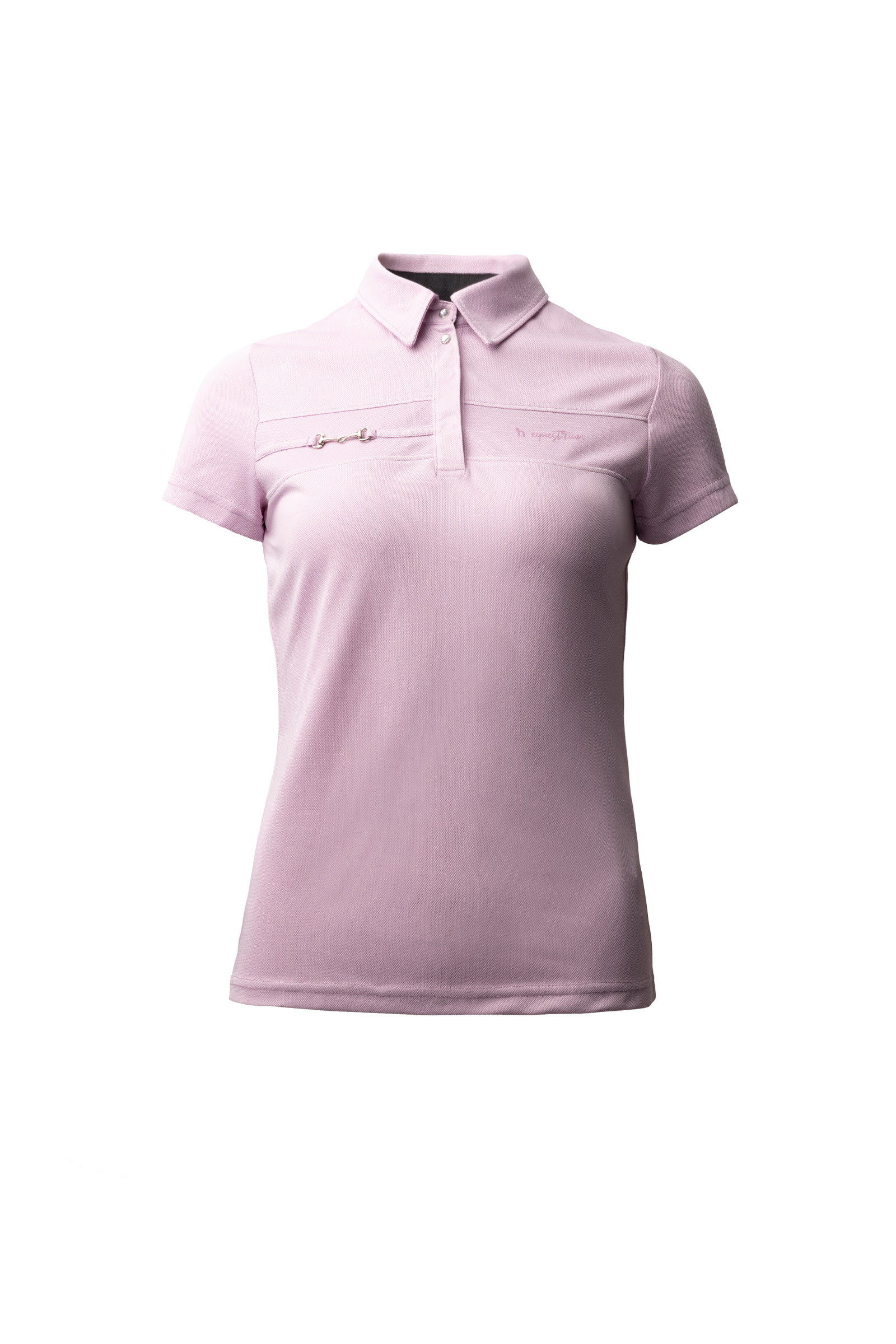 Fragrant lilac Horze Corinne Damen Poloshirt  