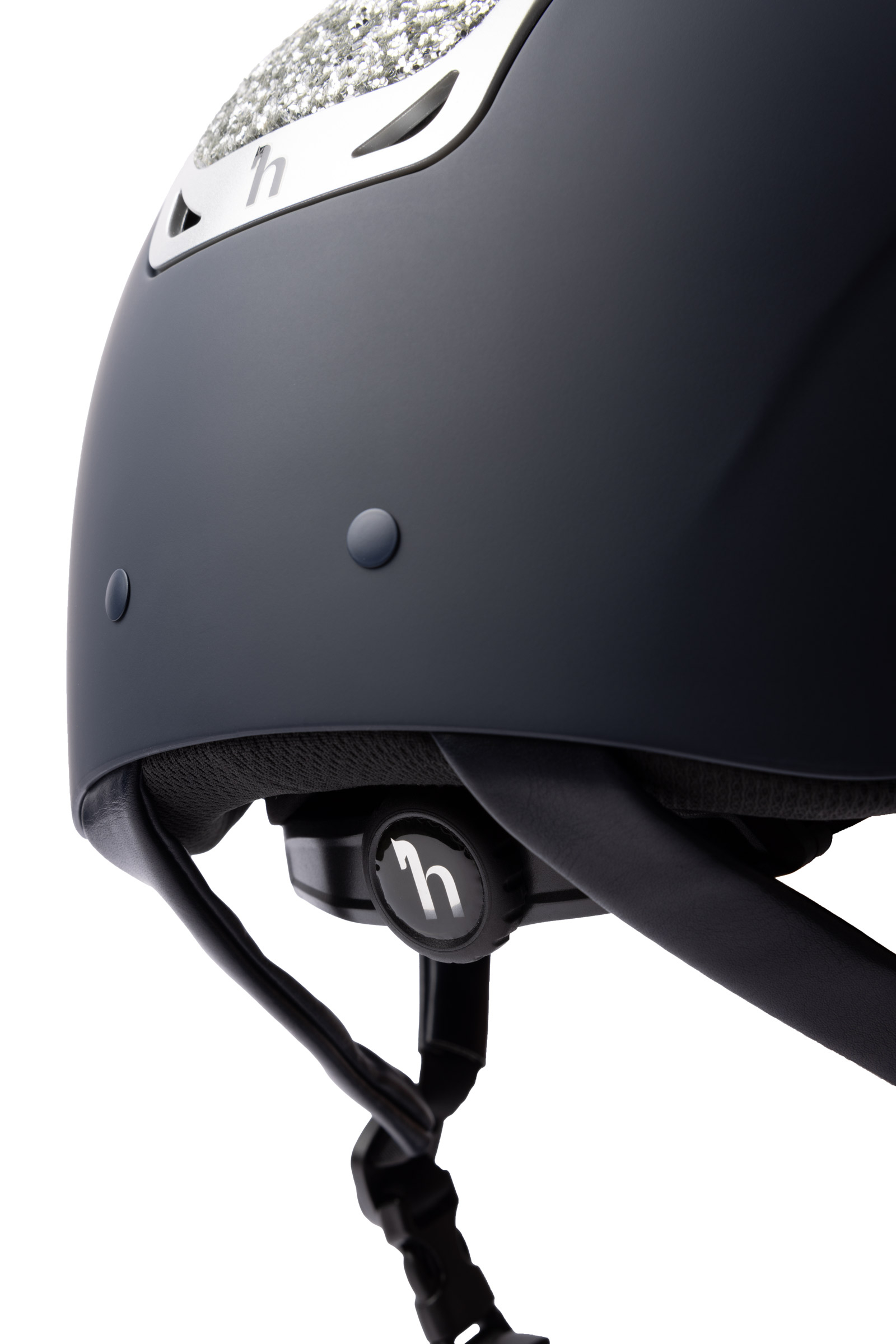 Horze Arix II Reihelm mit Kristallverzierung