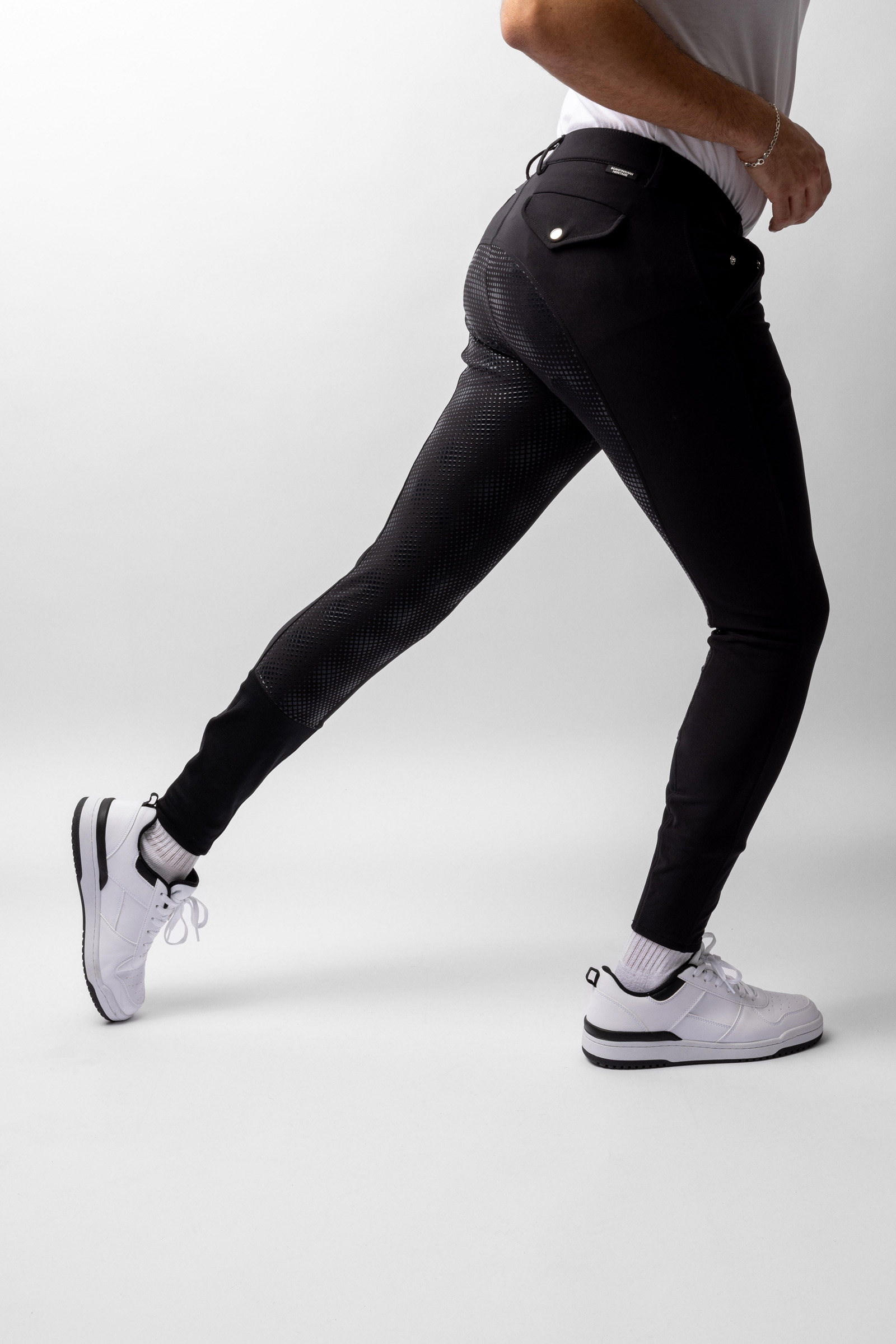 Horze Grand Prix Herrenreithose mit Vollbesatz aus Silikon UPF 50+