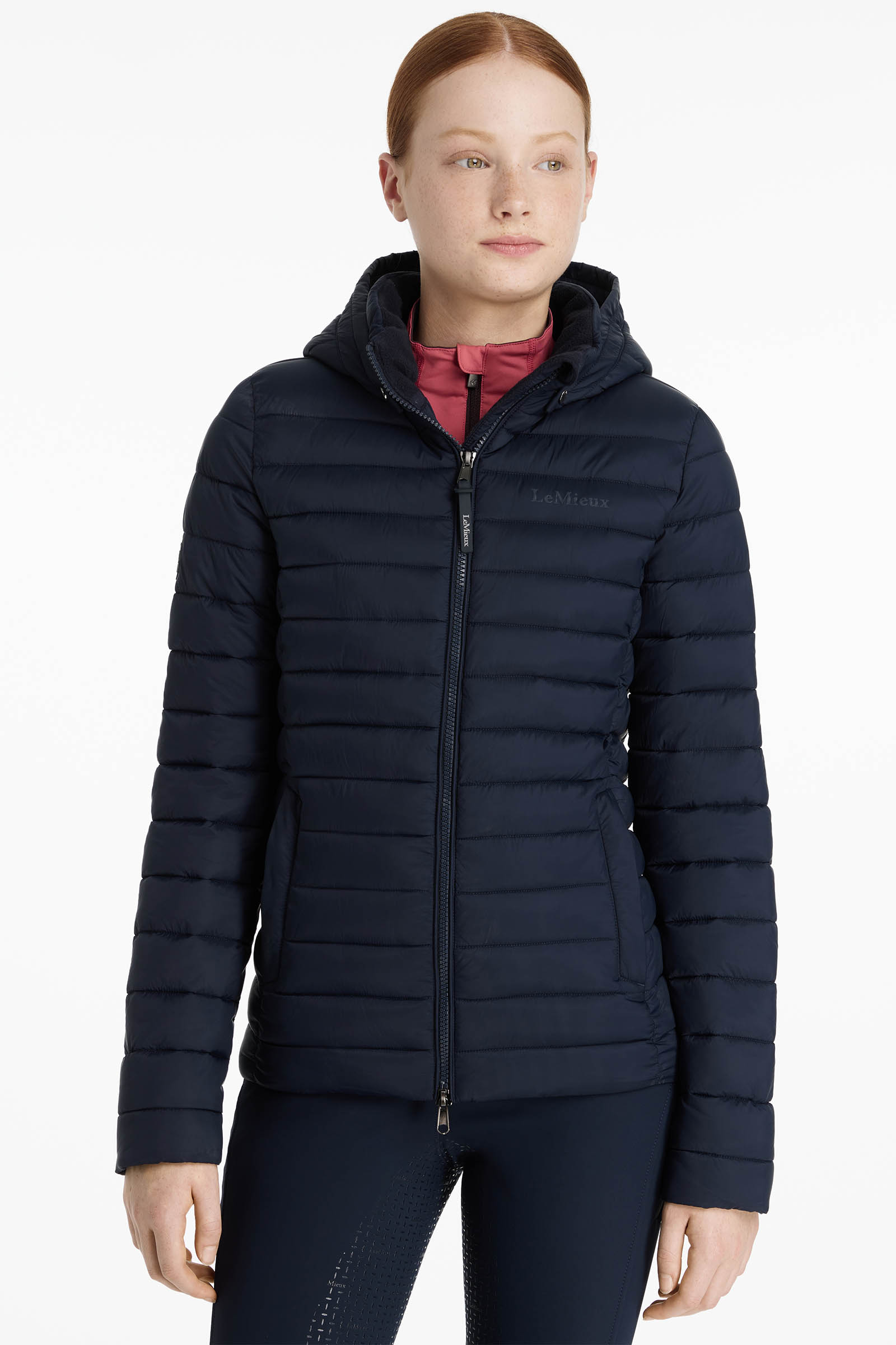 Navy LeMieux Young Rider Ruby Kinder-Steppjacke