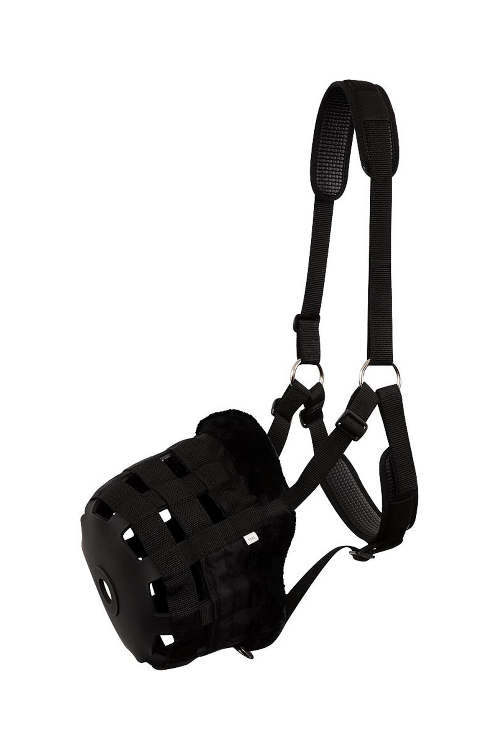 BR Weidemaulkorb mit Fellpolsterung