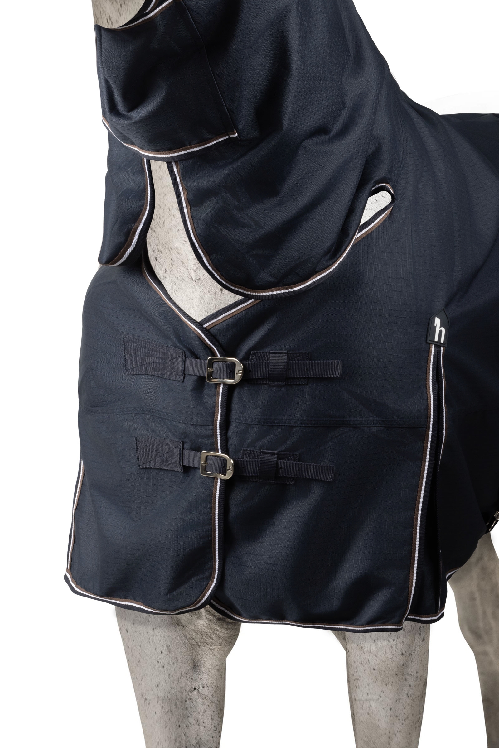 Horze Glasgow Weidedecke mit festem Halsteil, 200 g