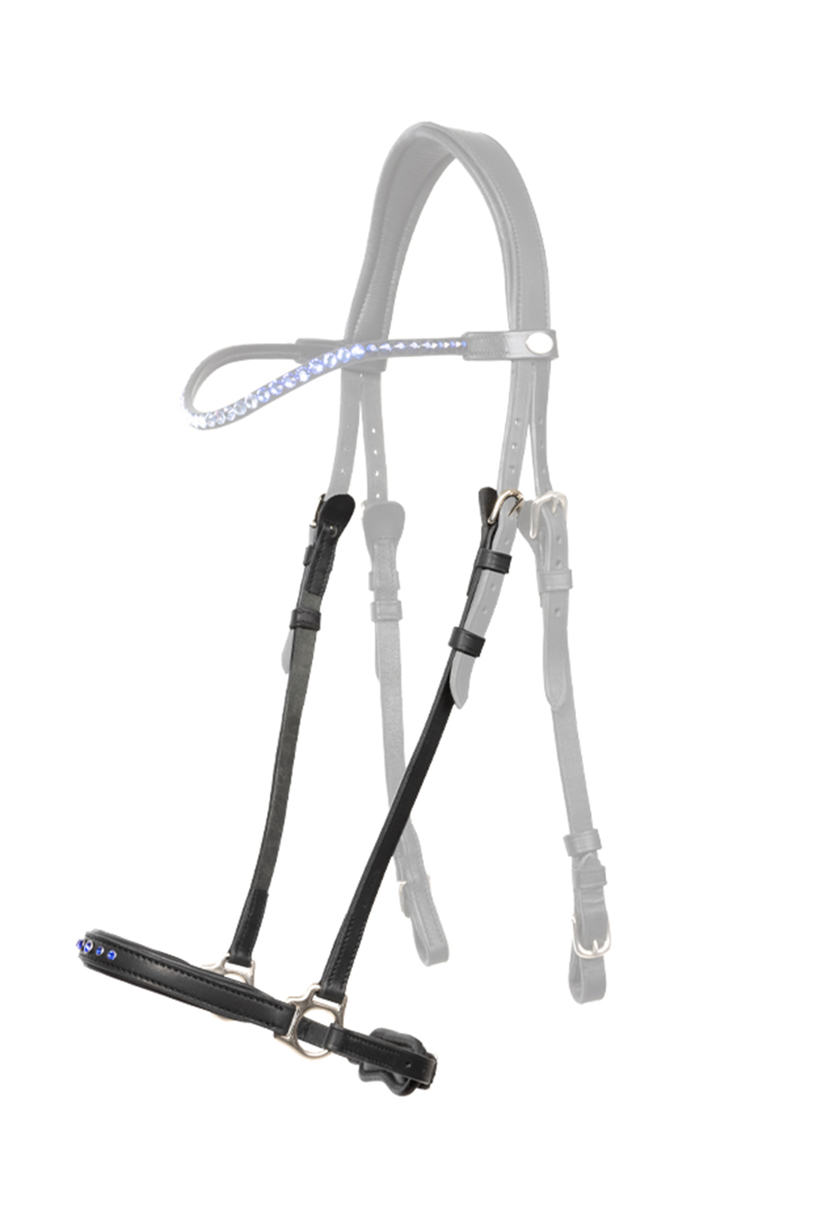 Kavalkade  Kóngablár Hannoveranisches Reithalfter für Aradis Islandtrense