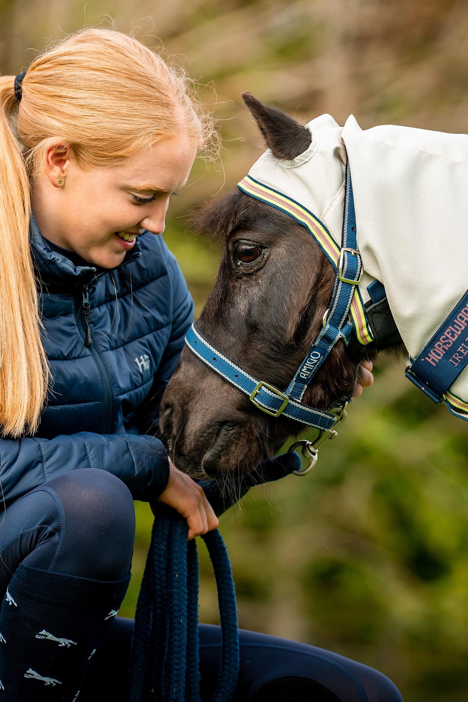 Horseware Amigo Ripstop Hoody Petite, Fliegendecke