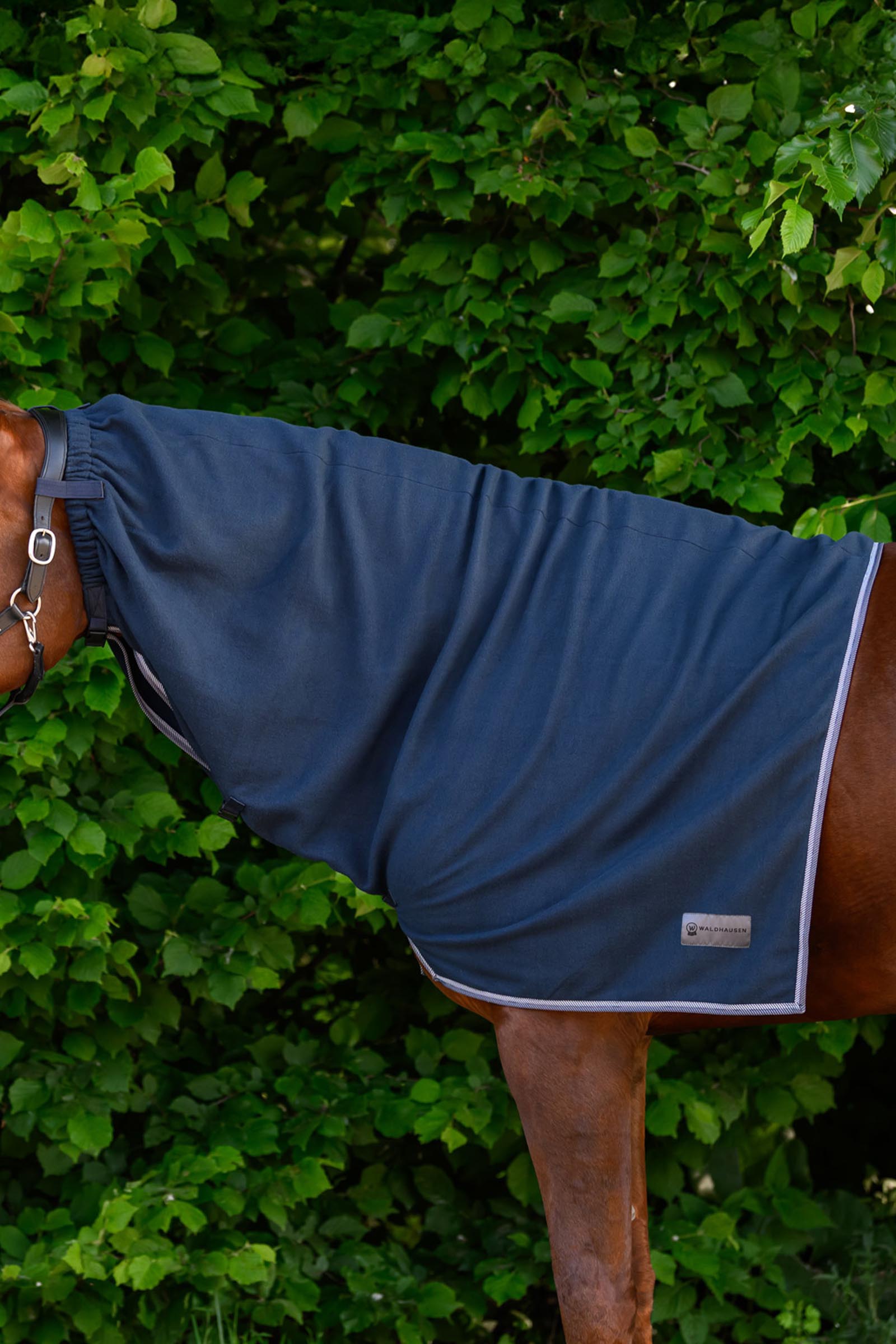 Night Blue Waldhausen ECONOMIC Fleece Halsteil