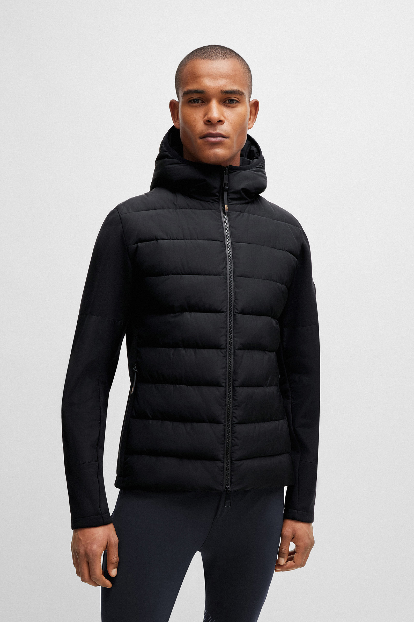 Boss Jeff Hybrid Puffer Jacke 