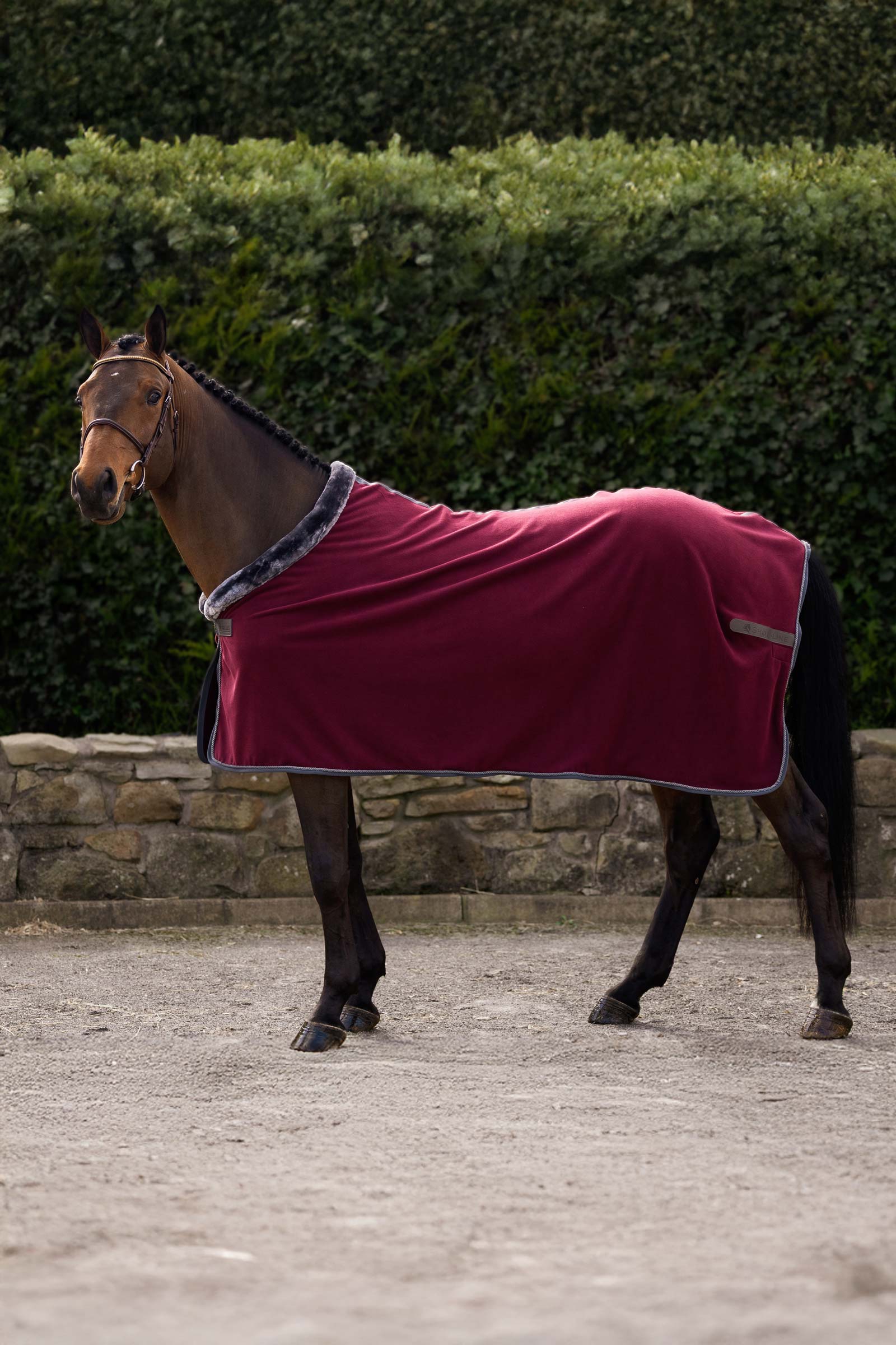 Bucas Show-Line Fleece Rug, 400 g