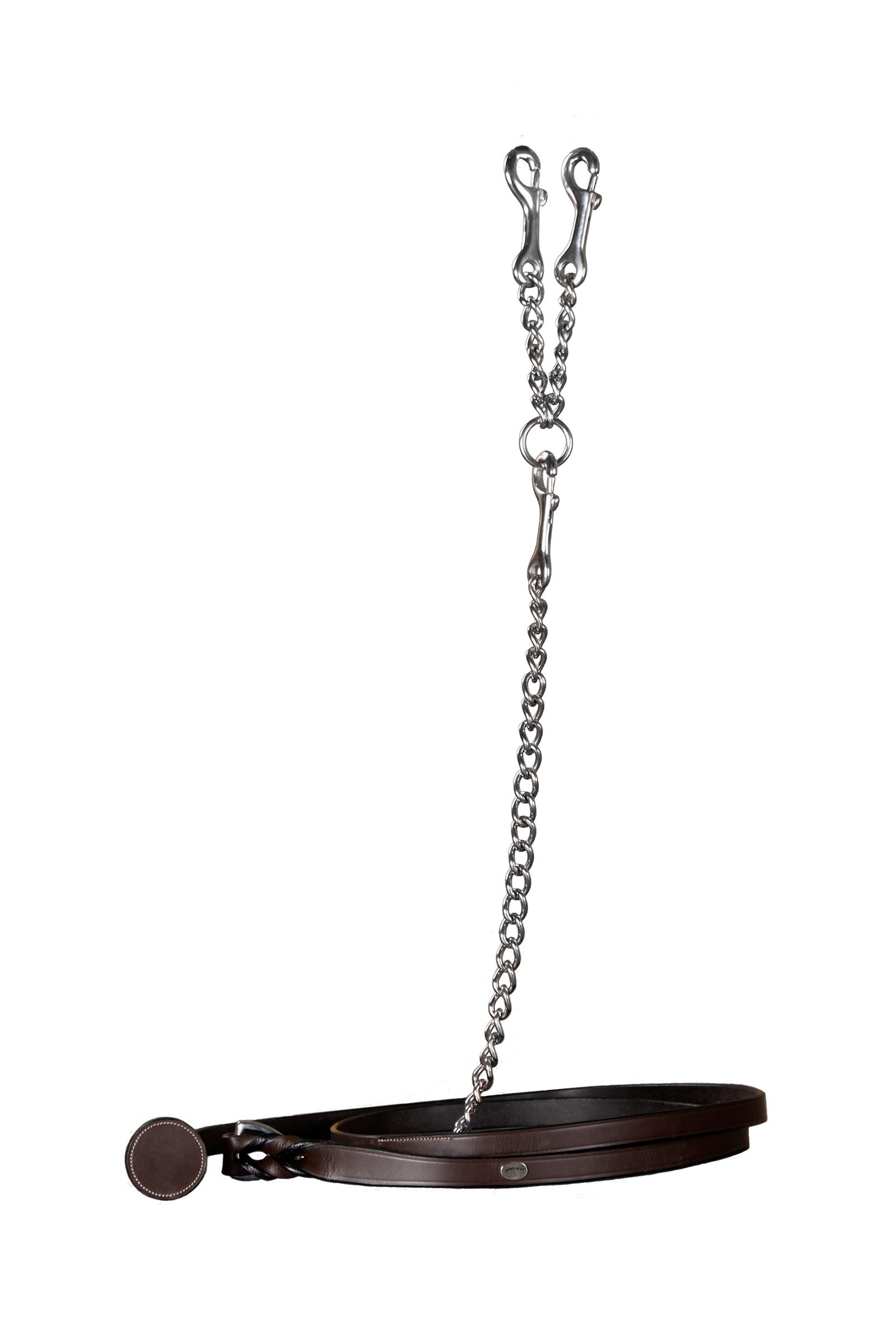 Dy'on Working Lederf&uuml;hrstrick mit Kette