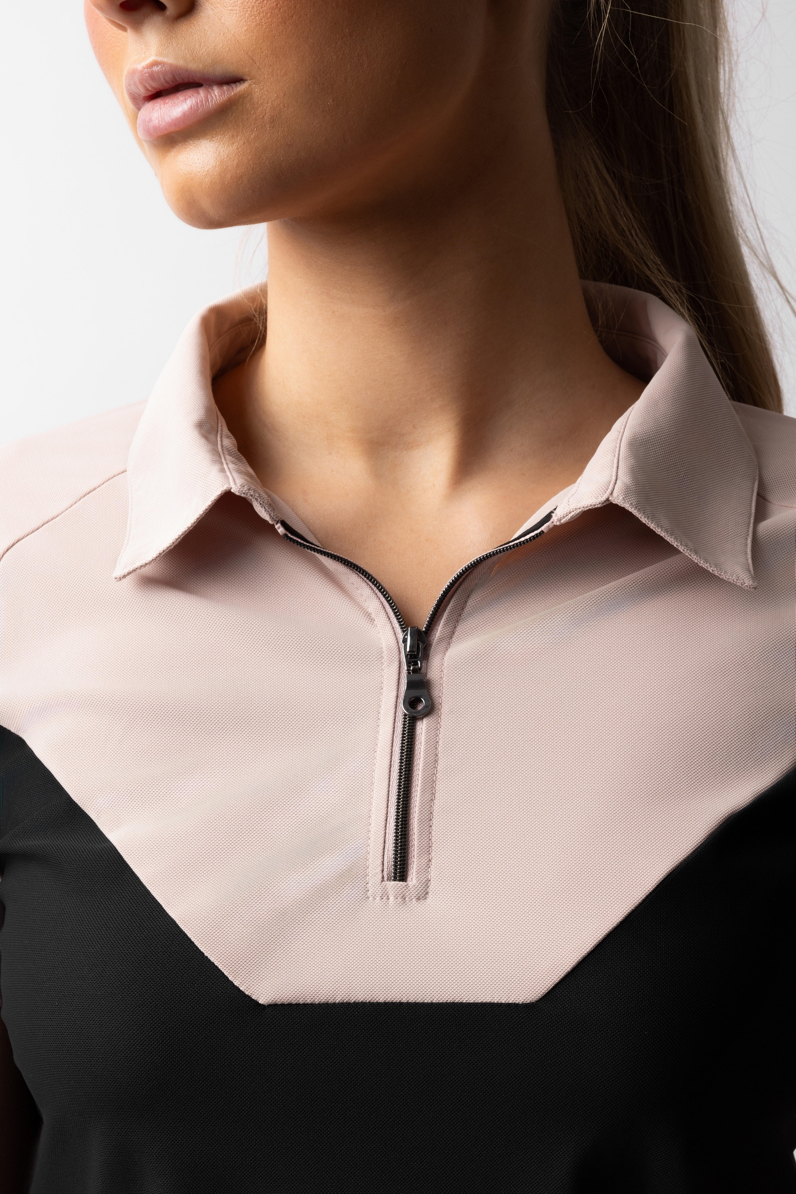 B Vertigo Giselle Damen zweifarbiges Poloshirt  