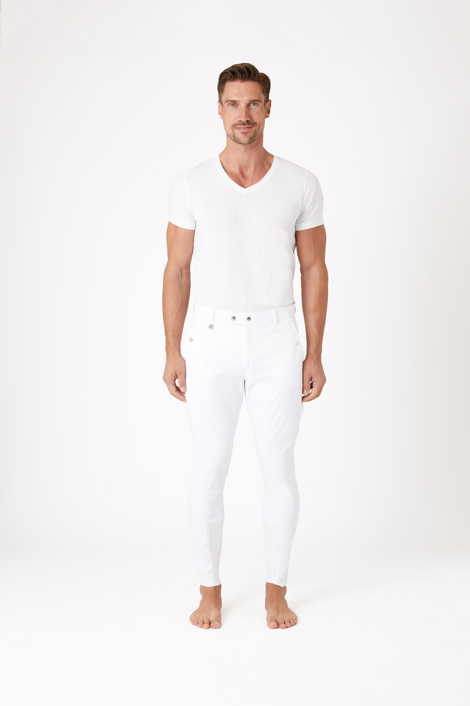 Horze Grand Prix Herrenreithose mit Silikon-Kniebesatz