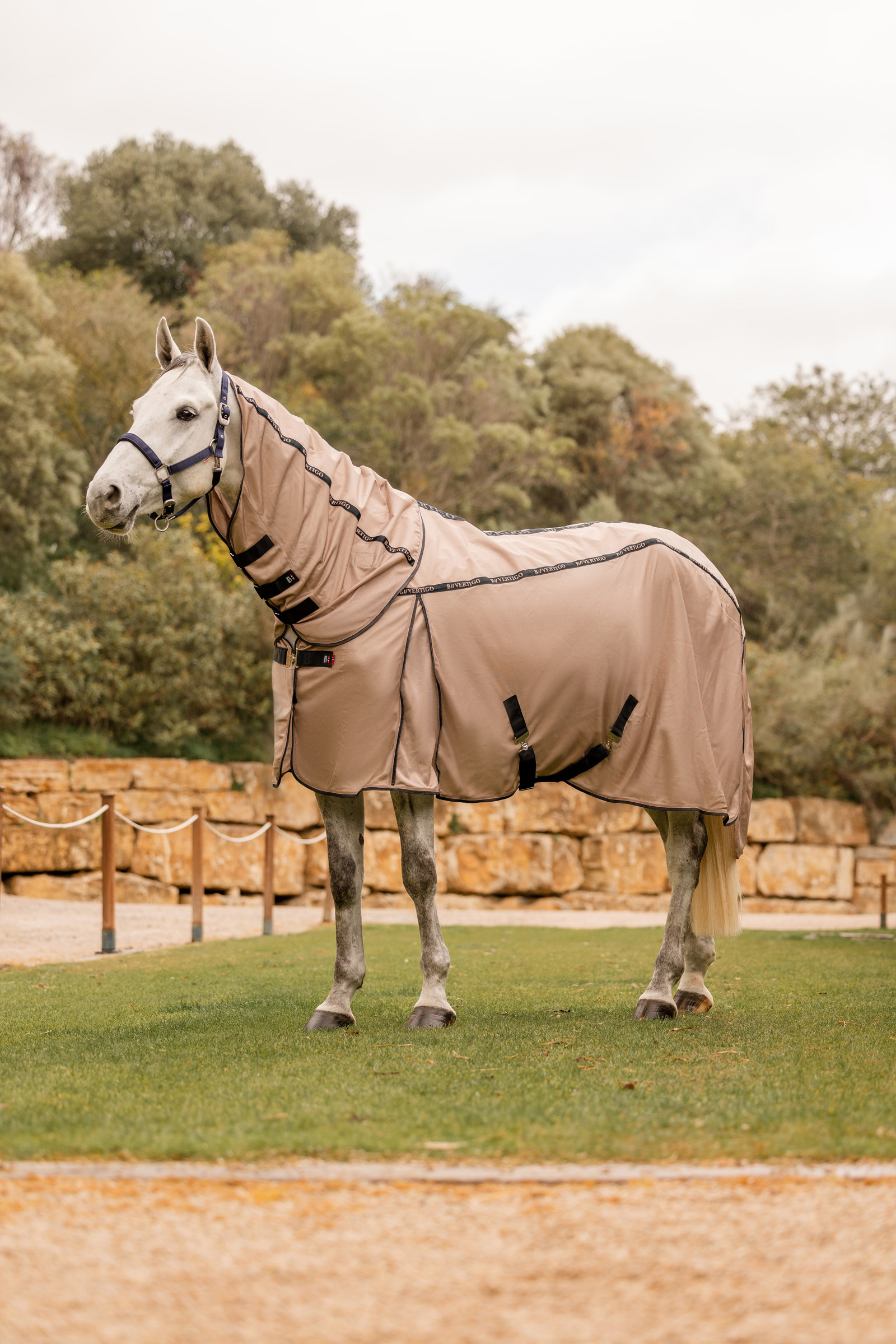 B Vertigo Combo Fly Rug with Detachable Neck and UV Protection